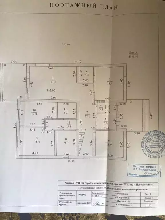 Дом в Краснодарский край, Новороссийск городской округ, Натухаевская ... - Фото 0
