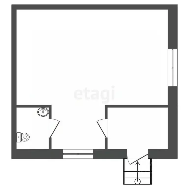 Помещение свободного назначения в Челябинская область, Южноуральск ул. ... - Фото 2