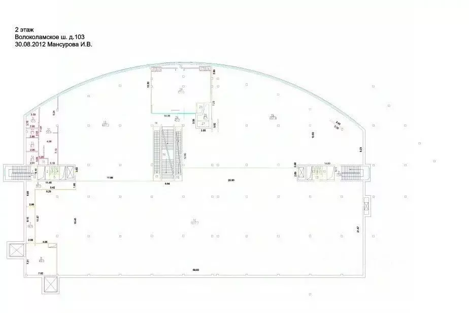 Помещение свободного назначения в Москва Волоколамское ш., 103 (5844 ... - Фото 2
