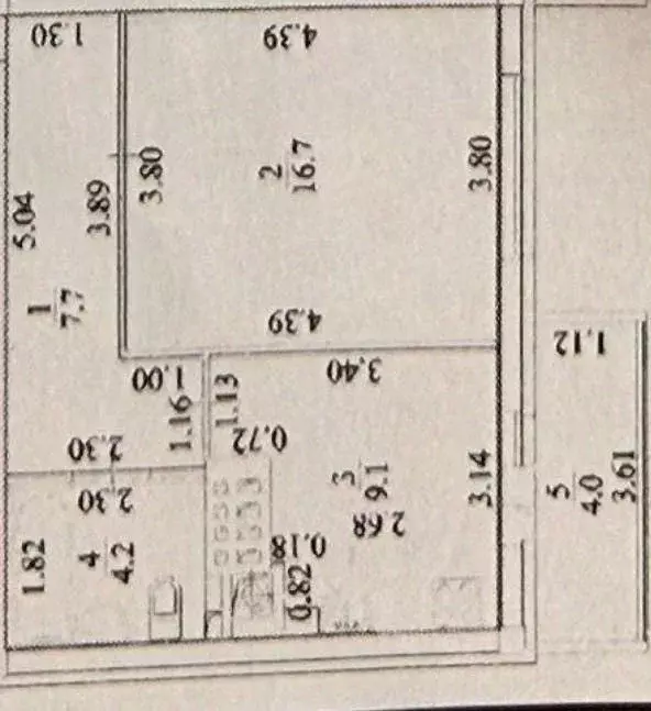 1-к кв. Башкортостан, Уфимский район, с. Миловка ул. Аксакова, 5 (41.7 ... - Фото 2
