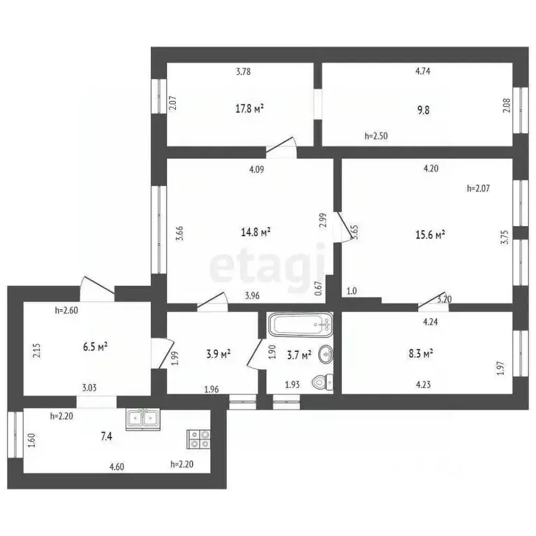 Дом в Краснодарский край, Темрюк А-289, 129-й км (80 м) - Фото 1