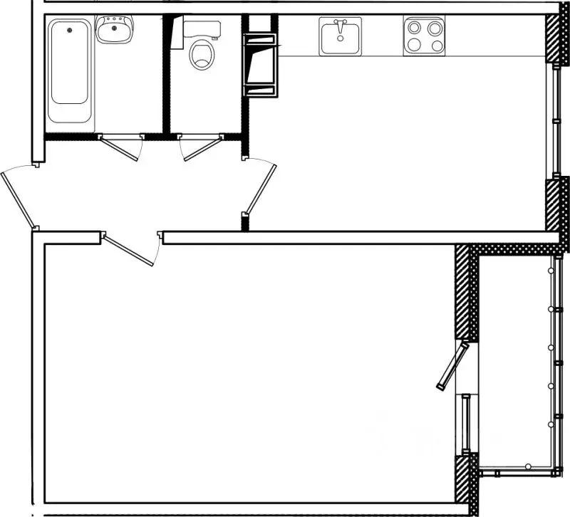 1-к кв. Ленинградская область, Всеволожский район, Заневское городское ... - Фото 1