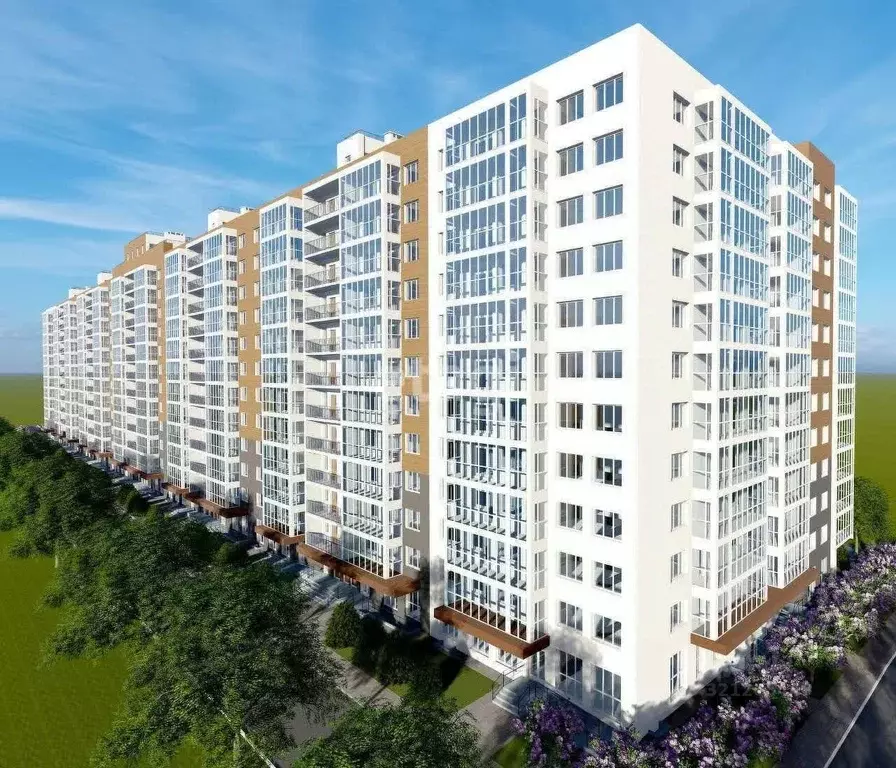 2-к кв. Калужская область, Калуга пер. Баррикад, 5 (59.1 м) - Фото 1