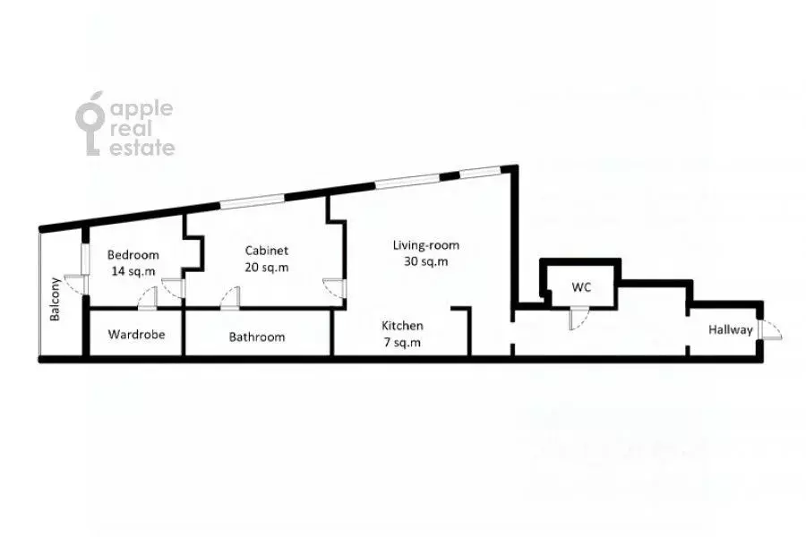 3-к кв. Москва ул. Дмитрия Ульянова, 31 (110.0 м) - Фото 1