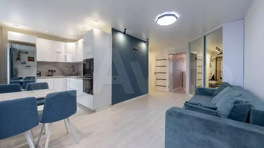 2-к. квартира, 45,8 м, 3/4 эт. - Фото 1