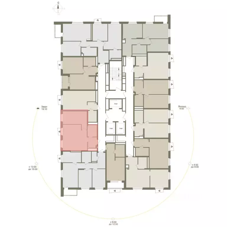 1-к кв. Башкортостан, Уфа Родина Парк жилой комплекс (48.4 м) - Фото 2