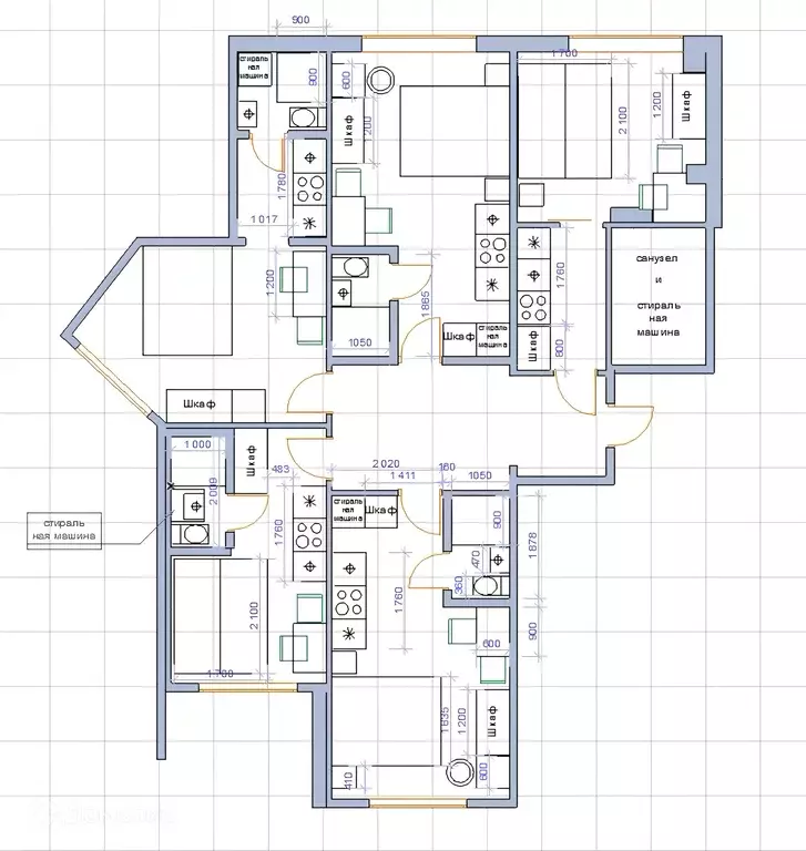 Продаётся 4-к квартира, 97 м - Фото 1