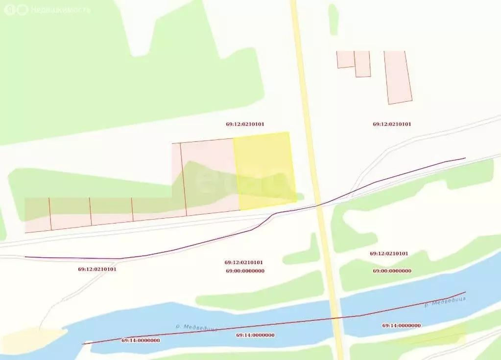 Участок в Тверская область, Кашинский муниципальный округ, деревня ... - Фото 1