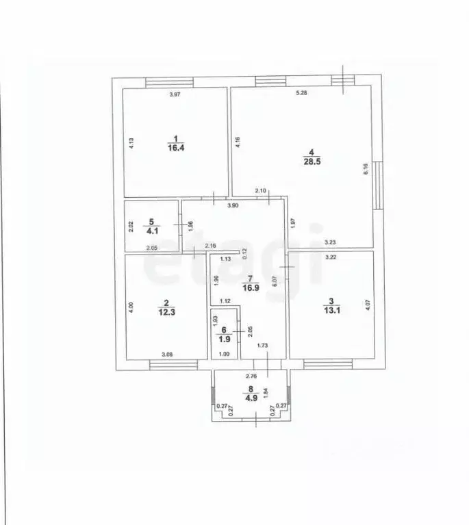 Дом в Татарстан, Пестречинский район, Богородское с/пос, д. Камыш ул. ... - Фото 2