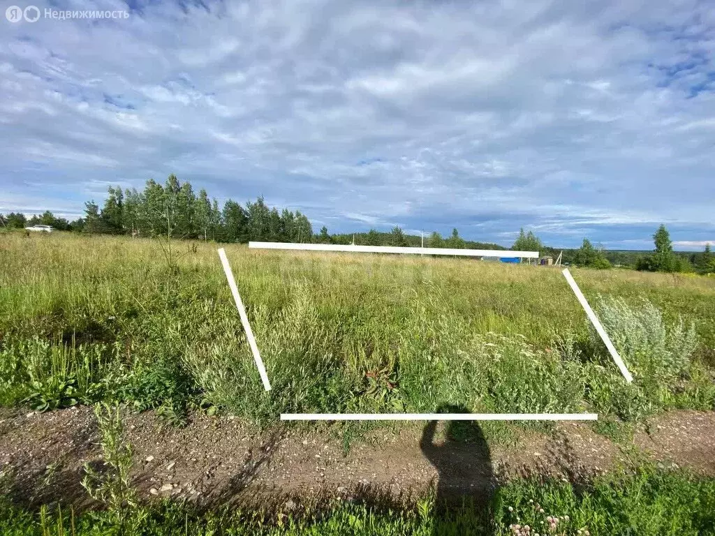 Участок в Сарапульский район, деревня Мыльники, Заречная улица (815 м) - Фото 0