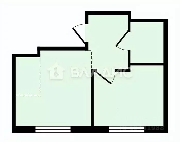 1-к кв. Московская область, Красногорск городской округ, с. ... - Фото 2