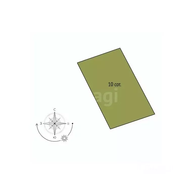 Участок в Белгородская область, Яковлевский муниципальный округ, Нива ... - Фото 2