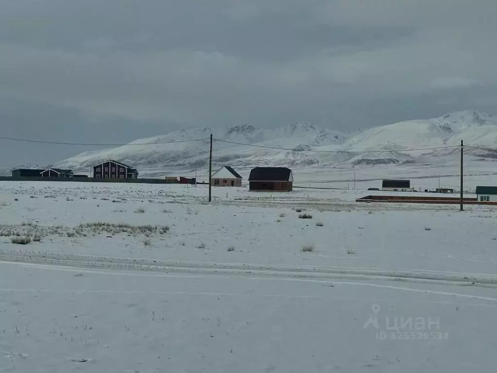 Участок в Алтай, с. Кош-Агач ул. Имени А.К. Толегенова, 8 (12.0 сот.) - Фото 1
