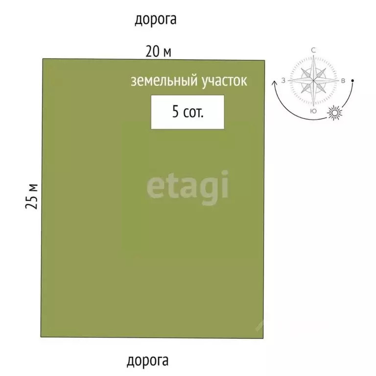 Участок в Ростовская область, Аксайский район, Рассветовское с/пос, ... - Фото 2