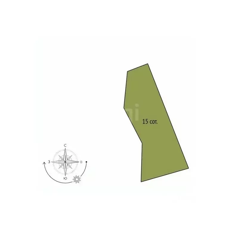 Участок в Белгородская область, Белгород ул. Дружбы (15.0 сот.) - Фото 2