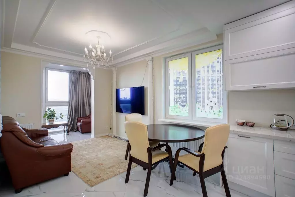 2-к кв. Санкт-Петербург ул. Типанова, 25к1 (56.6 м) - Фото 1