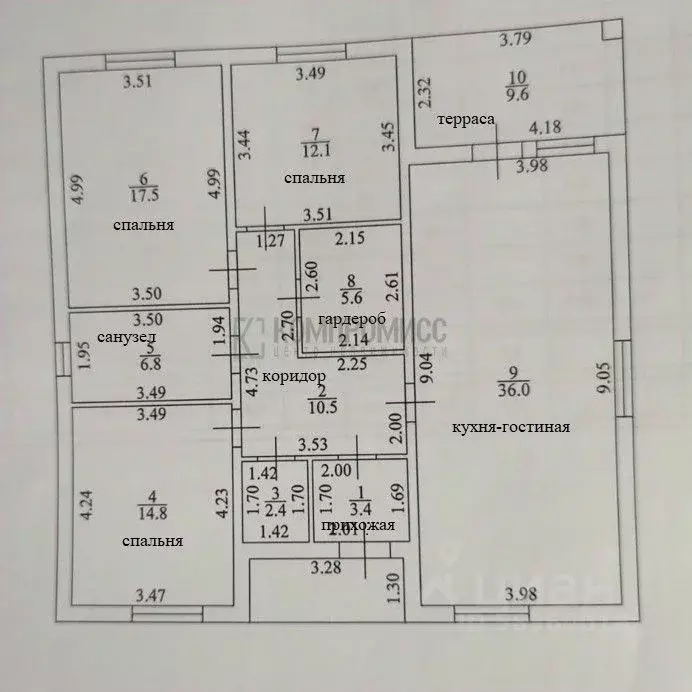 Дом в Краснодарский край, Динской район, с. Красносельское, Молодежный ... - Фото 2