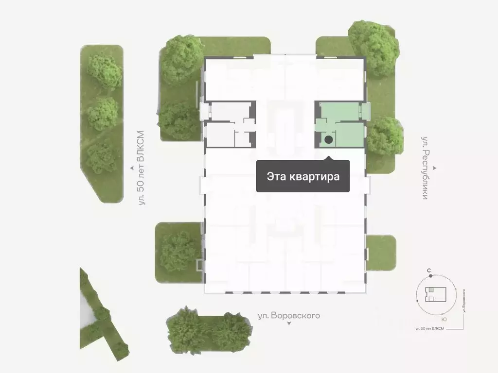 1-к кв. Тюменская область, Тюмень ул. Республики, 204к15 (35.5 м) - Фото 2