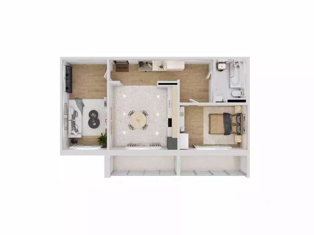 2-к кв. Челябинская область, Миасс бул. Карпова, 3 (70.15 м) - Фото 1