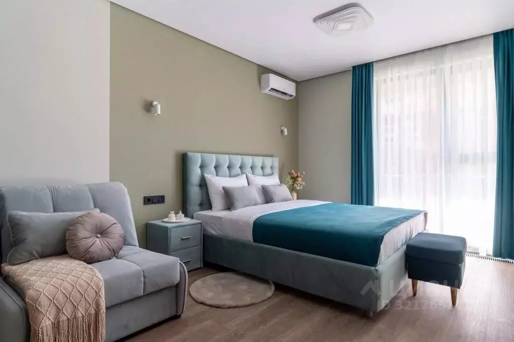 1-к кв. Краснодарский край, Сочи Бытха мкр, ул. Бытха, 4/10А (30.0 м) - Фото 1