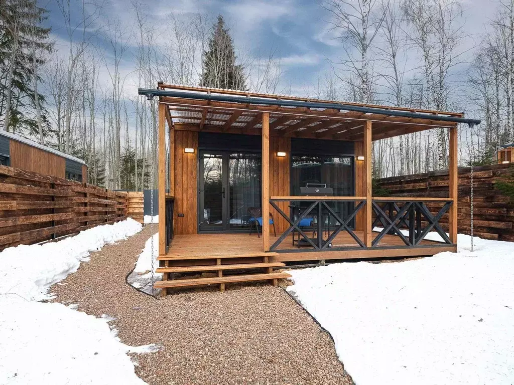 Дом в Ленинградская область, Приозерский район, Сосновское с/пос, д. ... - Фото 2