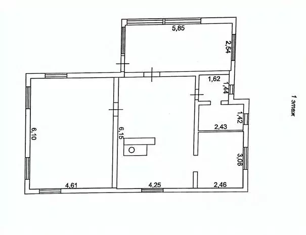 Дом в Приморский край, Лесозаводск Литовская ул., 31/54 (87 м) - Фото 1