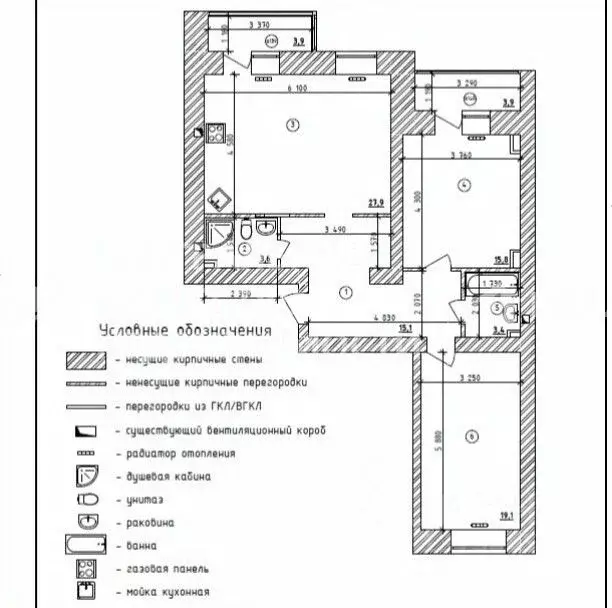 2-к кв. Рязанская область, Рязань Вокзальная ул., 51А (85.6 м) - Фото 2