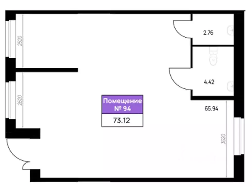 Помещение свободного назначения в Ленинградская область, Всеволожский ... - Фото 2
