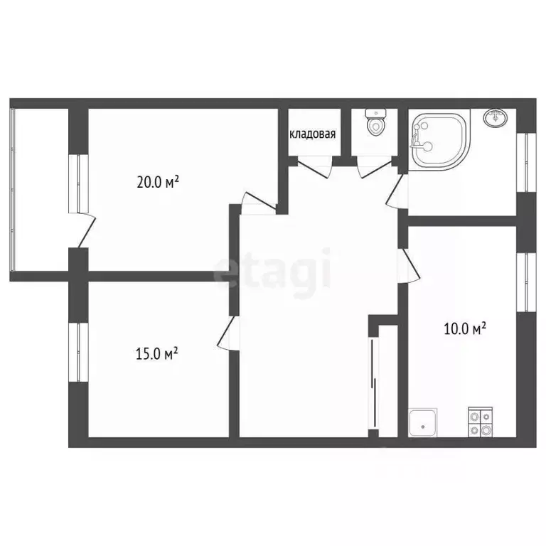 2-к кв. Ямало-Ненецкий АО, Тазовский район, пос. Тазовский ул. ... - Фото 1