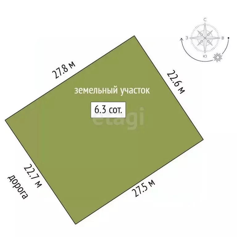 Участок в Марий Эл, Йошкар-Ола Мичуринец СНТ, 7/33 (6.0 сот.) - Фото 1