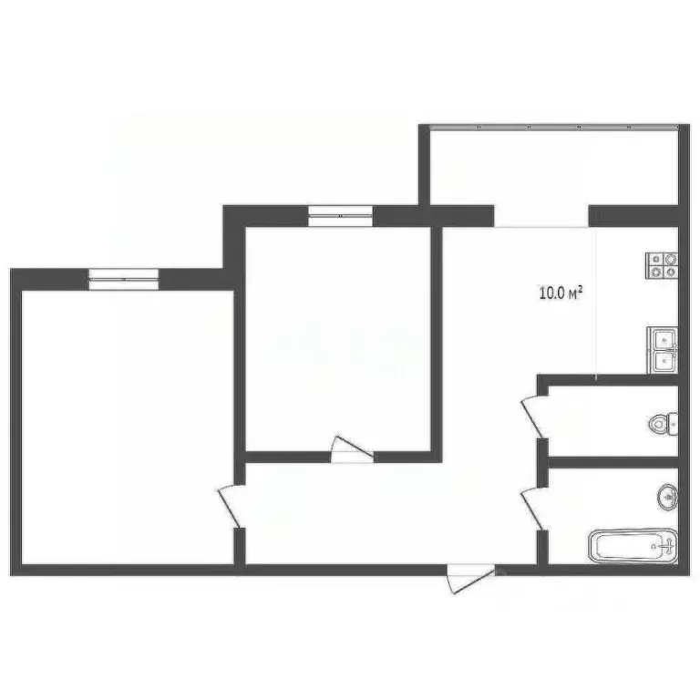 2-к кв. Вологодская область, Вологда Медуницинская ул., 11 (55.9 м) - Фото 0