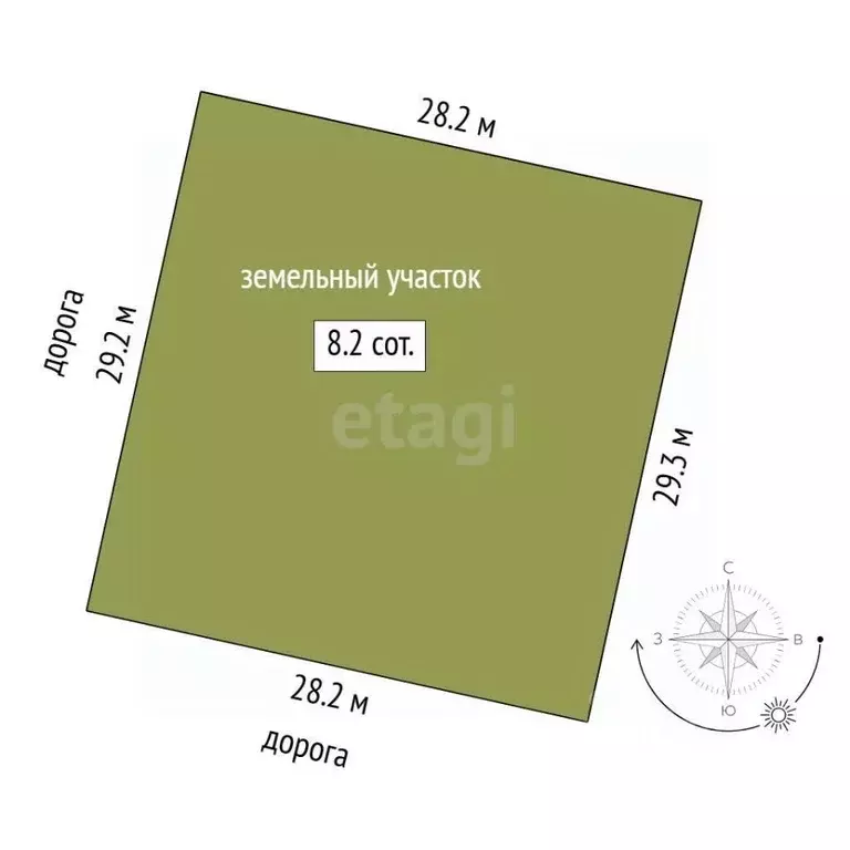 Участок в Тюменская область, Тюменский муниципальный округ, Дачи Хюгге ... - Фото 1