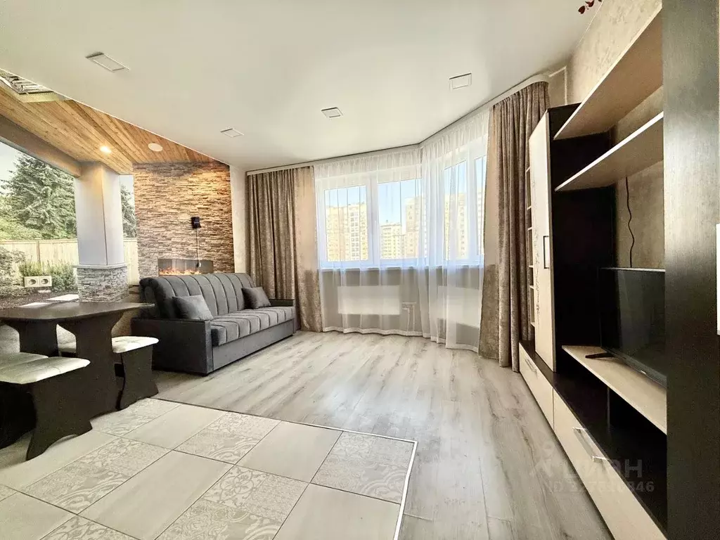 Студия Московская область, Домодедово Южный мкр, ул. Курыжова, 32 ... - Фото 2