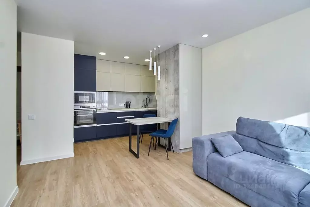 1-к кв. Тюменская область, Тюменский муниципальный округ, д. Дударева ... - Фото 1