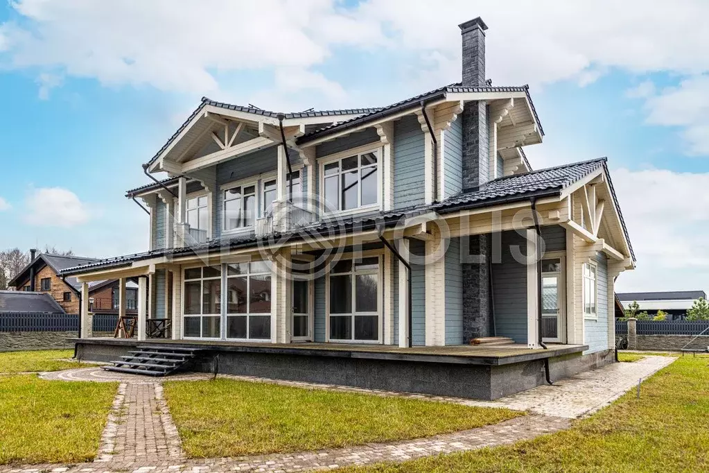 Дом в Москва д. Каменка, Природный парк Каменка кп,  (376 м) - Фото 1