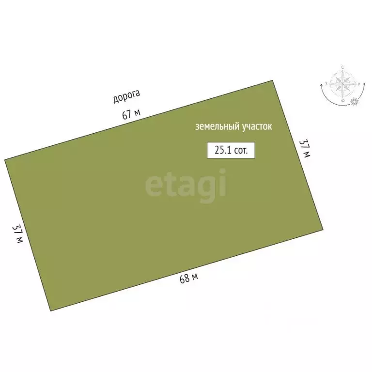 Участок в Московская область, Шаховская муниципальный округ, д. ... - Фото 2