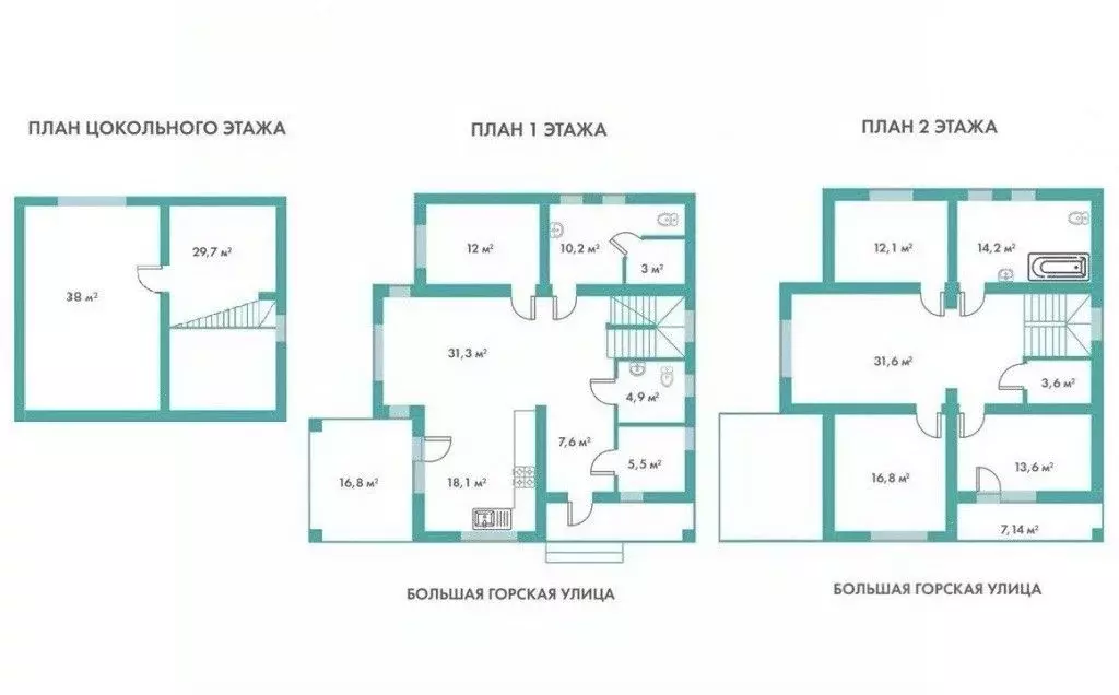Дом в Санкт-Петербург, Санкт-Петербург, Сестрорецк ул. Большая ... - Фото 2