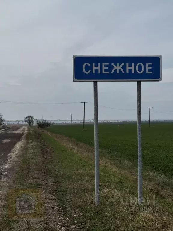 Участок в Крым, Черноморский район, Межводненское с/пос, с. Снежное ... - Фото 0