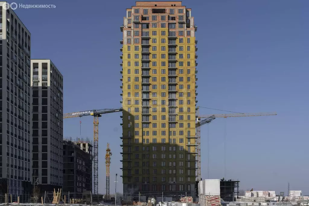1-комнатная квартира: Тюмень, микрорайон ДОК, ЖК Октябрьский на Туре ... - Фото 1