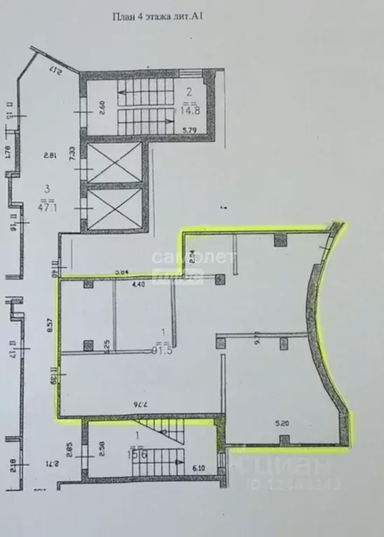 Офис в Нижегородская область, Нижний Новгород ул. Пискунова, 29 (91 м) - Фото 2