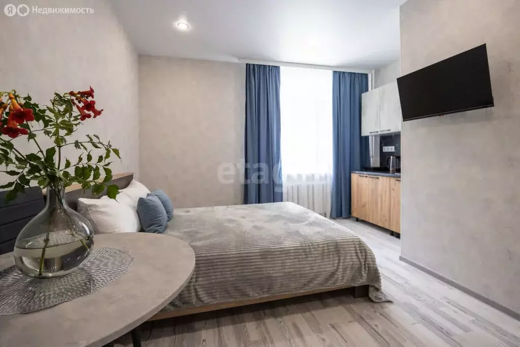 Квартира-студия: Калининград, Автомобильная улица, 10 (18.6 м) - Фото 2