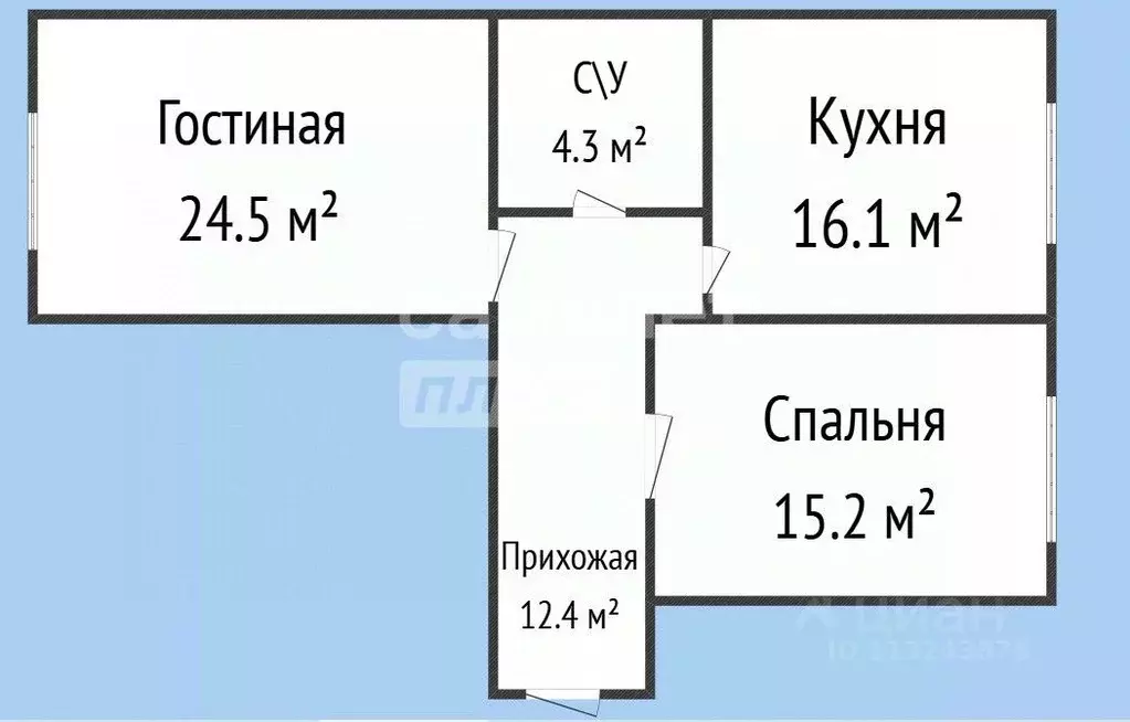 2-к кв. Дагестан, Махачкала ул. Даниялова, 120А (72.5 м) - Фото 2