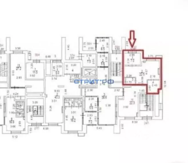 Торговая площадь в Москва Амурская ул., 1/2/2 (37 м) - Фото 2