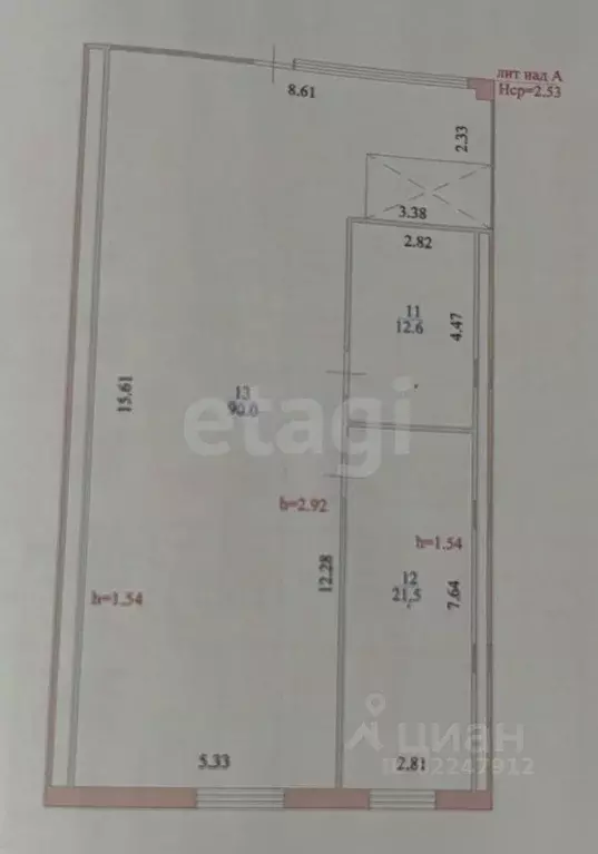 Дом в Краснодарский край, Ейский район, Красноармейское с/пос, пос. ... - Фото 2