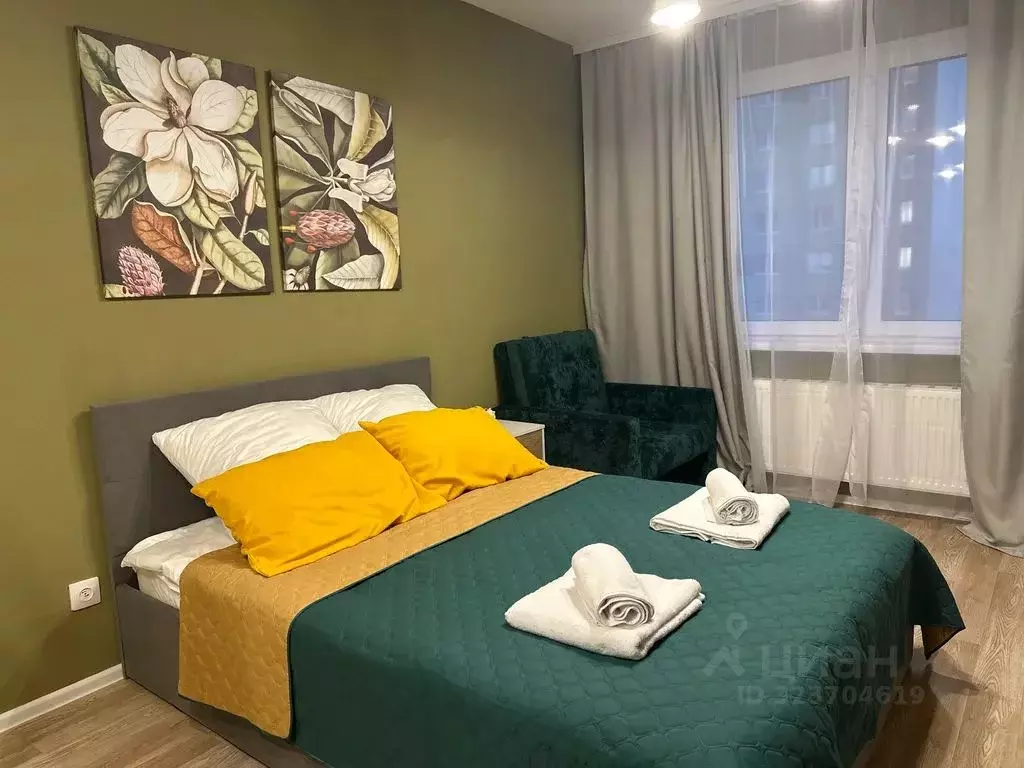 Студия Санкт-Петербург дор. Муринская, 27к2 (21.0 м) - Фото 0