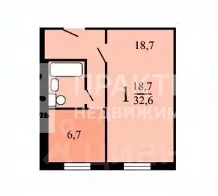 1-к кв. Москва Рублевское ш., 127 (29.0 м) - Фото 2