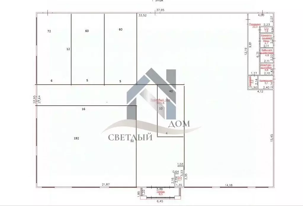 Торговая площадь в Алтайский край, Первомайский район, с. Санниково ... - Фото 2