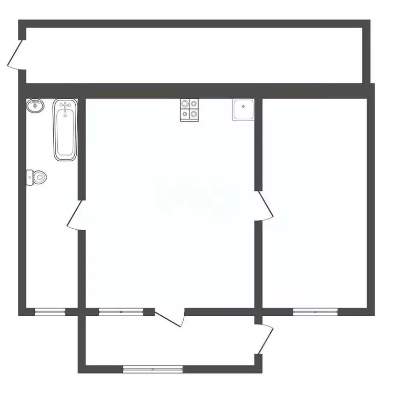 Дом в Тульская область, Тула городской округ, д. Севрюково 21 (33 м) - Фото 2
