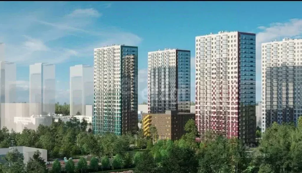 1-к кв. Санкт-Петербург наб. Реки Каменки, 15к1 (41.1 м) - Фото 1