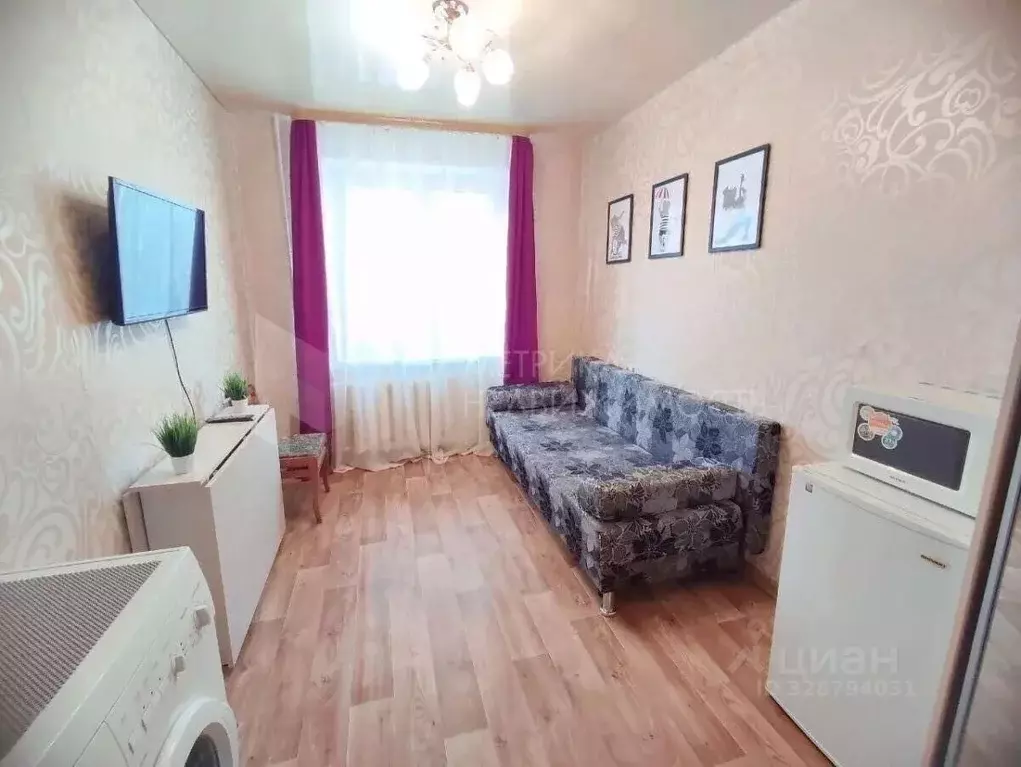 Студия Тюменская область, Тюмень ул. Энергетиков, 60 (14.0 м) - Фото 1